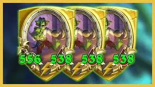 3x GOLDEN Plankwalker? | Hearthstone Battlegrounds