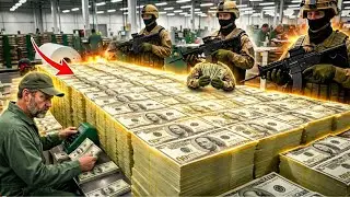 Inside the US Dollar Factory: How America Prints Its Money | Full Process