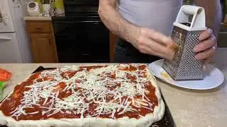 Time lapse home made pizza