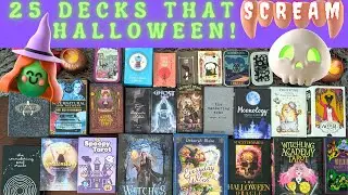👻🦇 25 SPOOKTACULAR Tarot & Oracle Decks For HALLOWEEN!!! 🎃💀