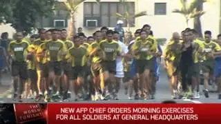 AFP Chief orders morning exercises for soldiers