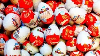 24 Kinder Surprise Eggs Unboxing, 2020, Star Wars, Miraculous,