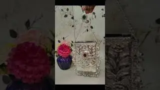 Women's Metalic designer clutches.