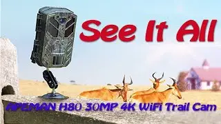 APEMAN H80 30MP 4K WiFi Trail Cam