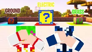 KITA MEMILIH LUCKY BLOCK SECARA RANDOM SESUAI TIPENYA  - MINECRAFT COBBLEMON