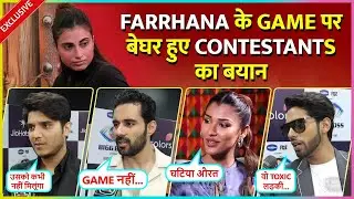 Baseer, Nehal, Abhishek, Mridul React On Farrhana's Game & Other Contestants Calling Her Toxic| BB19