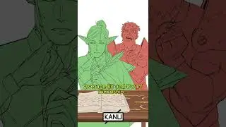 Average Elf and Dwarf friendship #oc #digitalart #memes #fyp #animation