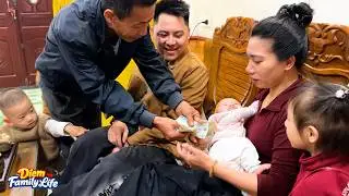 Grandpa&rsquo;s Lucky Money Brought Big Smiles to Diem, Quynh, and baby Kim