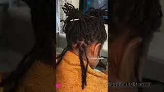 Combined Micro Locs to small Locs retightening.