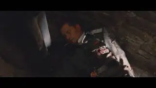 Hugo Stiglitz found dead scene  - Inglorious Basterds