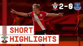 90-SECOND HIGHLIGHTS: Southampton 2-0 Everton | Premier League