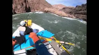 Bedrock Rapid (7, mile 131) Grand Canyon