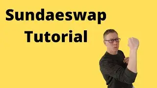 Sundaeswap tutorial - how to use the sundaeswap dex