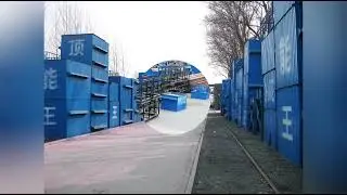 A corner of our grain dryer manufacturing plant.