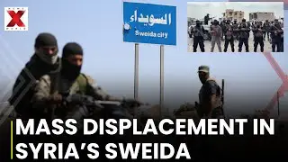 Over 128,000 Displaced in Syria&rsquo;s Sweida Amid Deadly Sectarian Clashes | NewsX World