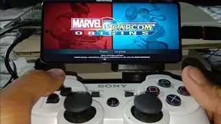 BUKAN EMULATOR PS3 DAN BUKAN REMOTE PLAY! MARVEL VS CAPCOM ORIGINS LAYAR HP FULLSCREEN