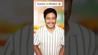 Teacher vs Student!🤪😂 Bangla funny video 🤣 #shorts #bengalicomedy #banglafunnyvideo #funny