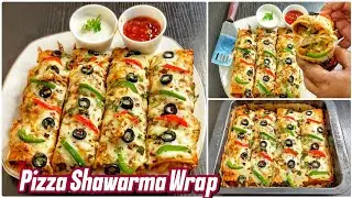 Ramadan Special Pizza Shawarma Wrap 2026 | Perfect Fusion Snack for Iftar | Loaded Pizza Shawarma |