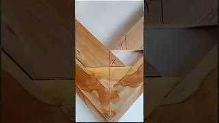 quick technique for measuring wood pieces #woodworking #diy
