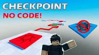 ไม่ต้องเขียน Script ก็ทำ Checkpoint ได้! | Roblox Studio