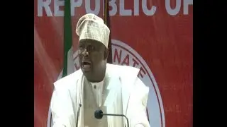 Sen. Adeola Solomon Addressing Press After Thursday's Plenary as Senate Approves 2020-2022 MTEF/FSP