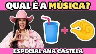 ANA CASTELA | Adivinhe a Música pelo Emoji | #quiz #anacastela #quizmusical