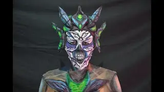 FaceArt Rias Unesa-Tutorial Make Up Karakter Swooping Evil Fantastic Beasts