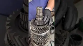 Капитальный ремонт 9-ступенчатой ​​коробки передач ZF!
