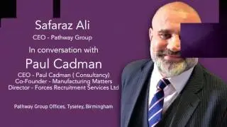 Professor Dr Paul Cadman in conversation with Safaraz Ali #birmingham #birminghamuk