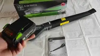 Воздуходувка аккумуляторная Lux-tools 20V 1POWER SYSTEM обзор АКК инструмента . Обзор №5 / модуль №1