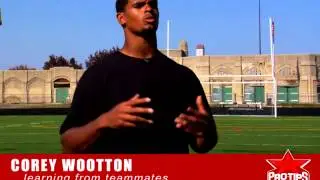 Corey Wootton talks to ProTips4U about learning from Julius Peppers