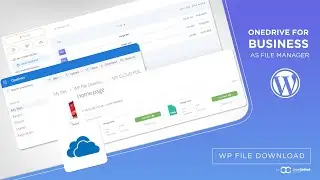 WP File Download: OneDrive for Business as File Manager