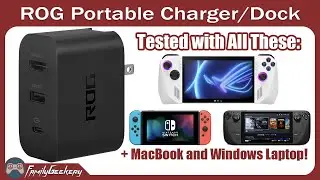 Портативная зарядная док-станция ROG — подходит не только для ROG Ally!