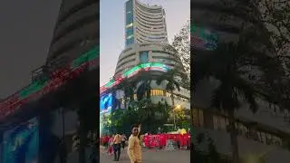 Bombay Dalal Street 📊📈🎯 BSE exchange #stockmarket