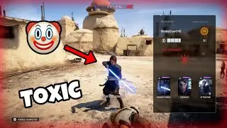 Saber-spamming Anakin invites me to multiple parties | Battlefront 2 Toxic HvV (Pt. 1)
