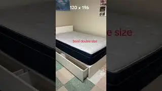 Semi double size bed frame and mattress used products in beautiful state gunma ken oizumi Machi