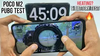 Poco M2 Pubg Test, Heating and Battery Test | Gyroscope Problem 😱