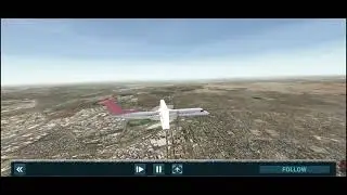 Flight Cem Air DHC-8 FULL TAKEOFF  Johannesburg   🛫   Durban