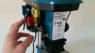 Safety foot switch for drill press