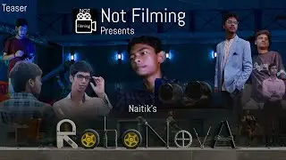 Project ROBONOVA (Official Teaser) | Indian Sci-Fi Thriller | Cyberson Robotics Universe Begins