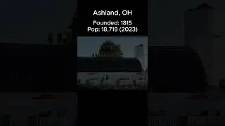 Random US Towns: Ashland, OH #shorts