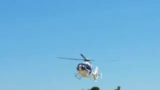 Atterrissage EC-135 T2 F-GYHF / SAMU 34