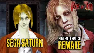 THE HOUSE OF THE DEAD Remake Vs SEGA Saturn Cutscenes Graphics Comparison