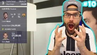TRADING HARRY KANE FOR MESSI! - FIFA 18 JUVENTUS Career Mode #09