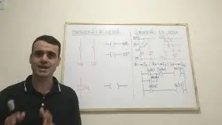 Conversão de diagramas de contato em programação Ladder