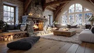 Cozy Winter Piano Music for Snowy Evenings & Fireside Relaxation Christmas Ambiance