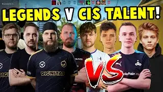 CS LEGENDS vs CIS YOUNGSTERS 🔥 f0rest, olof, GeT_RiGhT, NEO & Lekr0 V 1nterz, Aunkere & poka!