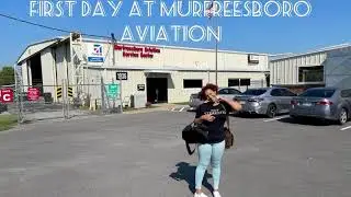 Christinas first flight at Murfreesboro Aviation full screen