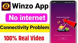 winzo app no internet connectivity problem | how to fix winzo no internet connectivity | winzo  app