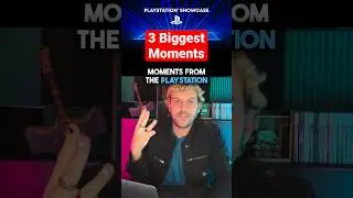 3 Biggest Moments From PlayStation Showcase #videogames #playstationshowcase #reaction